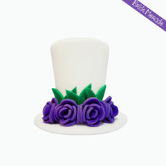 sombrero de hule espuma para novia (boda)