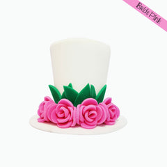 sombrero de hule espuma para novia (boda)