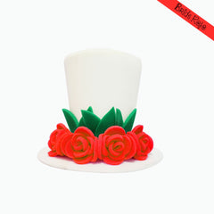 sombrero de hule espuma para novia (boda)