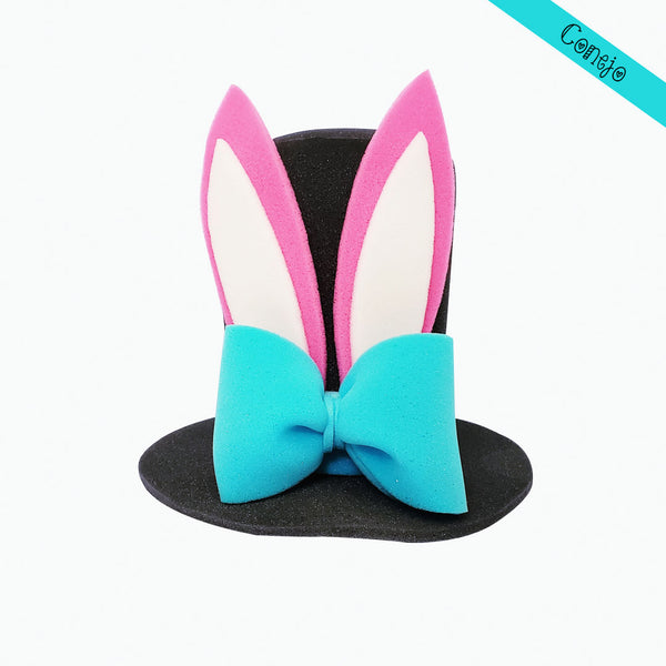 Sombrero de hule de espuma de conejo