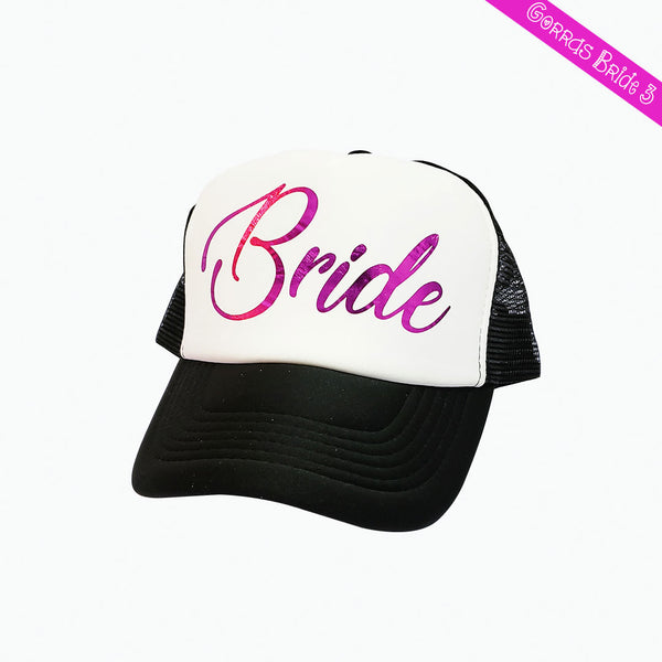 Gorras para novia (boda, despedida de soltera)