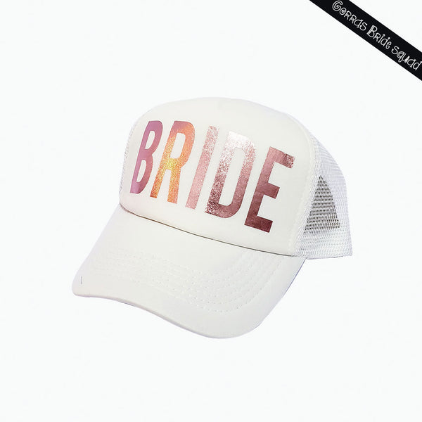 Gorras para novia y damas de honor (boda, despedida de soltera)