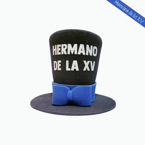 sombrero de hule espuma para XV años