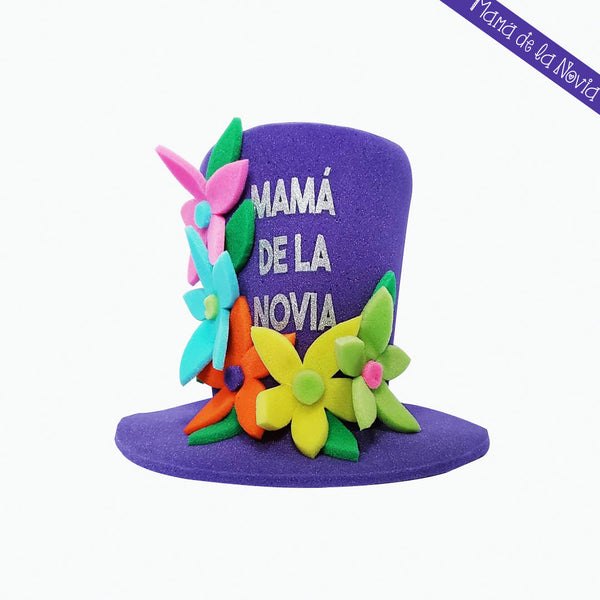 Sombrero de hule espuma para la familia de la novia (boda)