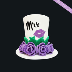 Sombrero de hule espuma para Novia (boda)