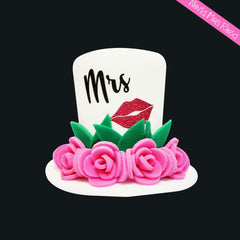 Sombrero de hule espuma para Novia (boda)