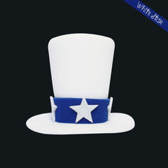 Sombrero de hule de espuma con estrellas