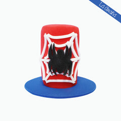 Sombrero de hule de espuma de spiderman