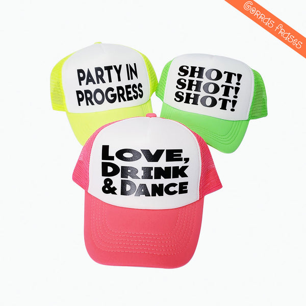 Gorras personalizadas para fiestas