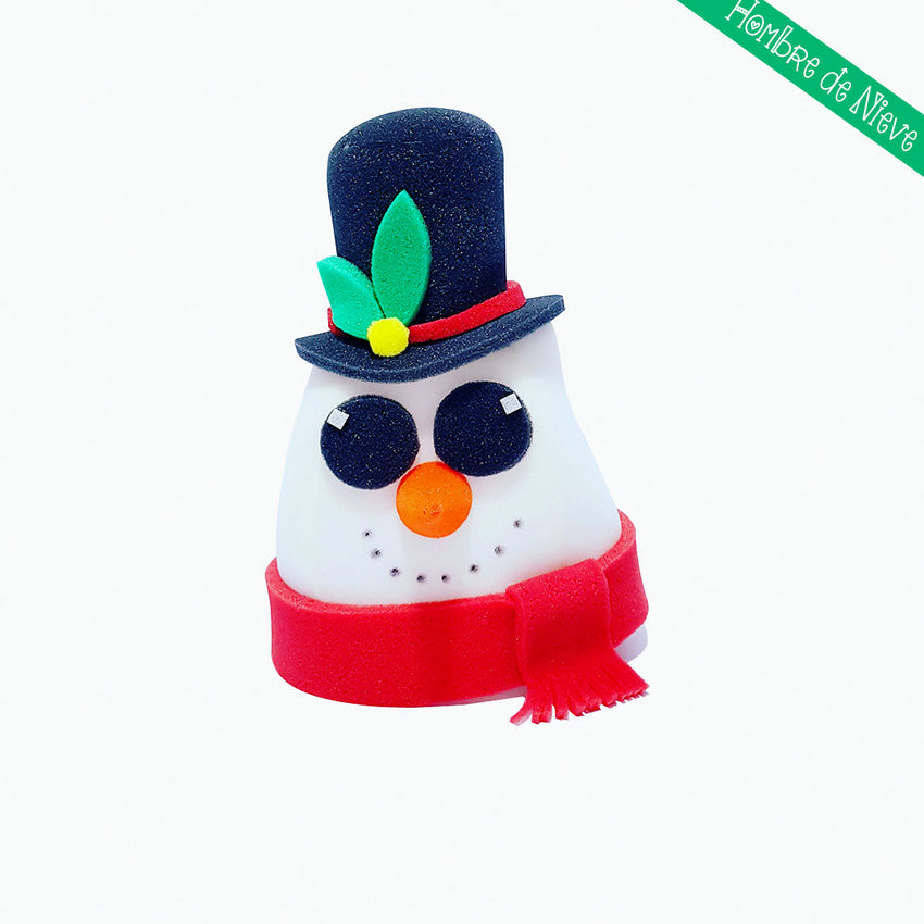 sombreros de hule espuma de snowman en CDMX