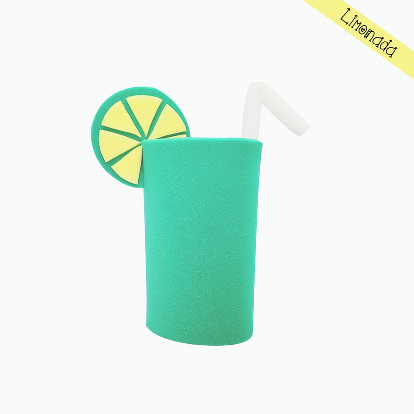 Sombrero de hule espuma en forma de limonada