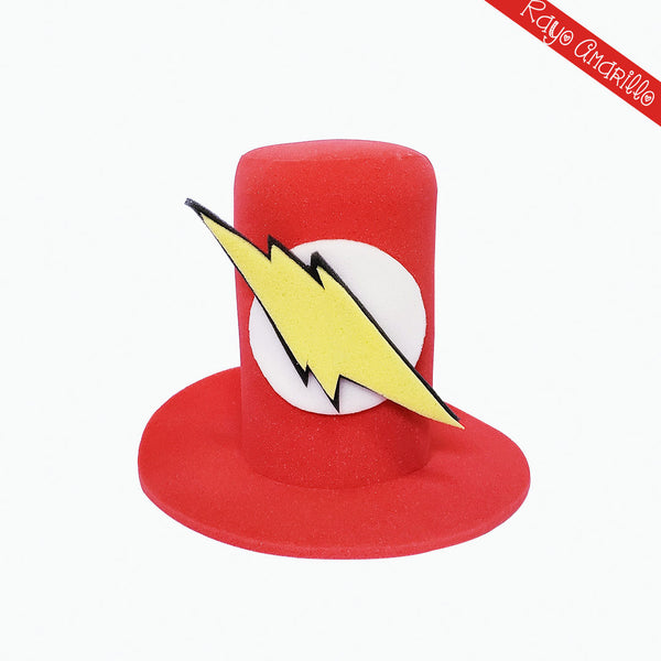 Sombrero de hule espuma de Flash