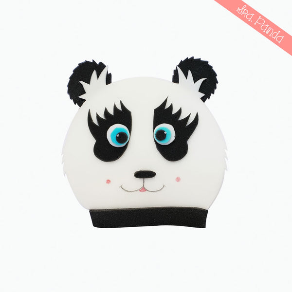 Sombrero de hule de espuma de panda